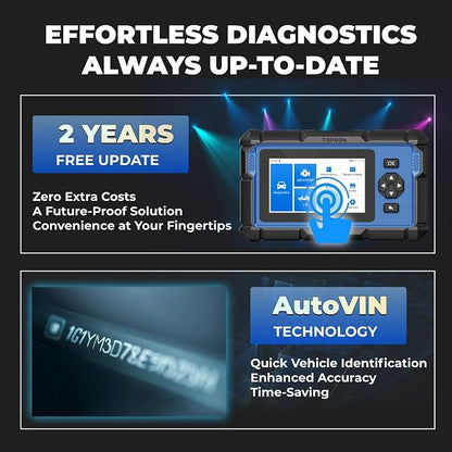 TOPDON ArtiDiag600 Pro, OBD2 Scanner Diagnostic Tool - Image 6