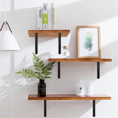 12 Pack L12 x H 8" Black Heavy Duty Shelf Brackets - Image 6