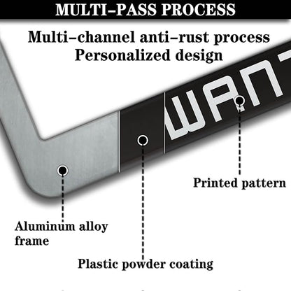 License Plate Protector Black - Image 5