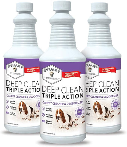 Professional Strength Deep Clean 3X Carpet Cleaner Solution & Deodorizer - Image 5