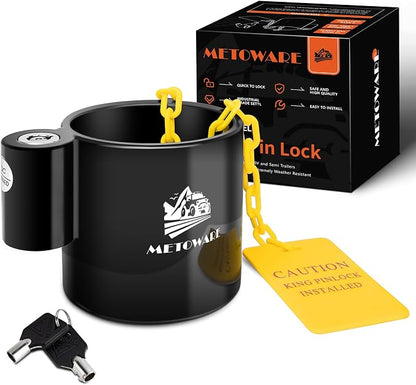 METOWARE 5th Wheel King Pin Lock by METOWARE