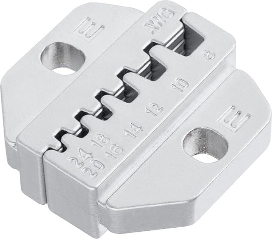 haisstronica Crimping Die for Ferrule Terminals, 24-8 AWG by HAISSTRONICA