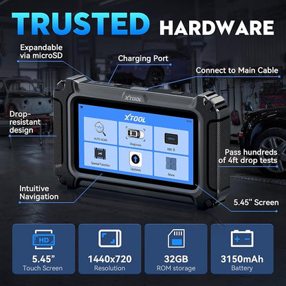 XTOOL D6S OBD2 Scanner Diagnostic Tool, 2025 Car Scanner - Image 8