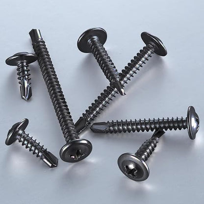 #8×3/4” for Sheet Metal Self-Tapping Screws 410 Black Stainless Steel Truss - Image 4