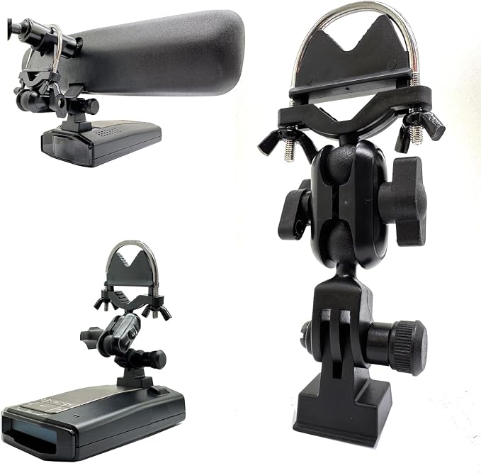 Heavy Duty U-Bolt Rearview Mirror Stem Mount Holder Compatible - Image 5