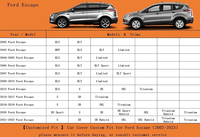 Kayme 7 Layers SUV Car Cover Custom Fit - Image 6