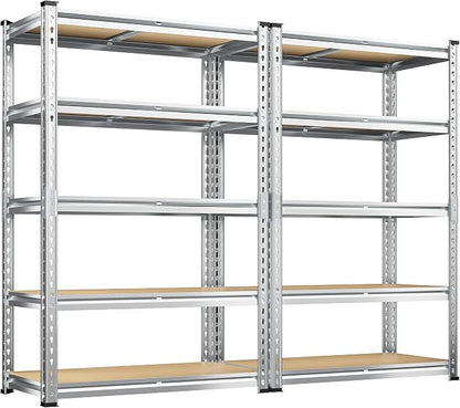 REIBII Garage Shelving, 5 Tier Storage Shelves Load 2020LBS, Adjustable Garage by REIBII