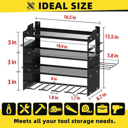 Power Tool Organizer Wall Mount - Image 2