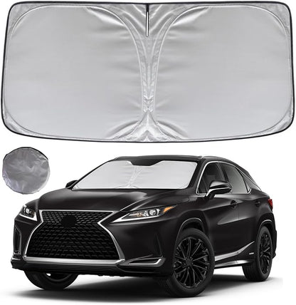 KAYZT Windshield Sun Shade for 2016-2022 Lexus RX Foldable Sunshade Front by KAYZT