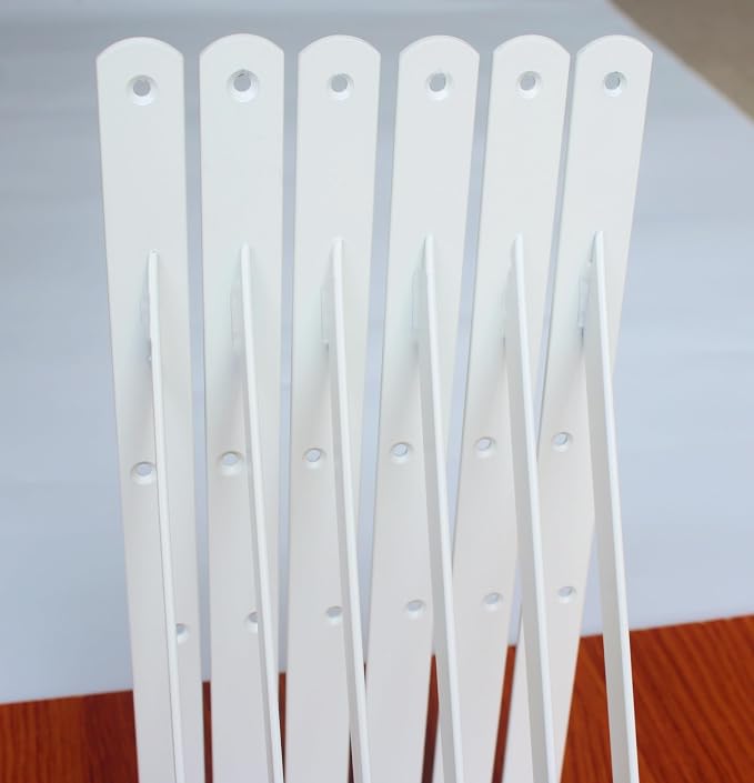 16 Pack L14 x H 10" White Heavy Duty Shelf Brackets - Image 6