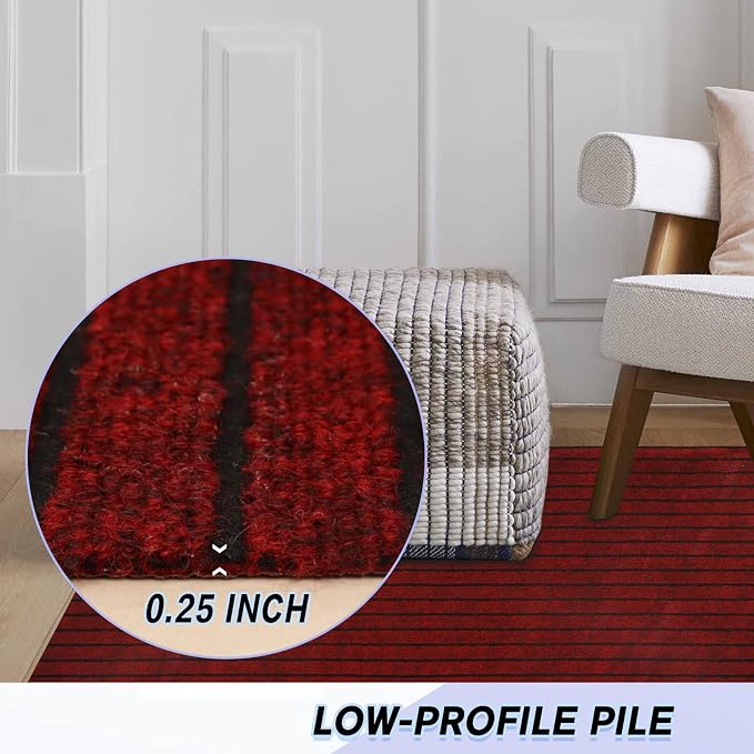 Custom Size Backed Non-Slip Area Rugs Runner, Easy Clean, Waterproof Runner - Image 3