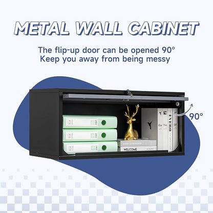 Metal Wall Storage Cabinet - Image 4