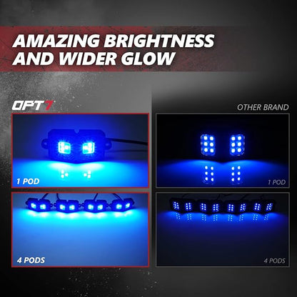 OPT7 Photon RGB LED Magnet Rock Lights - Image 4