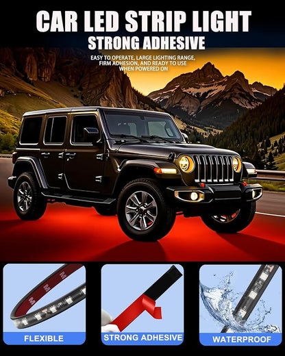 Keiurot 12V Led Light Strip 32CM Waterproof LEDs Light Strips - Image 3