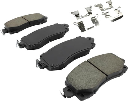 Premium Ceramic Front Brake Pads Compatible - Image 2