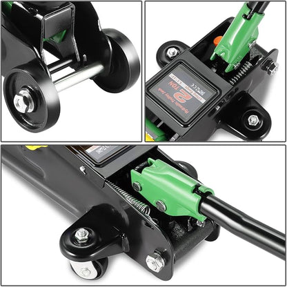 DNA MOTORING Low Profile Hydraulic Trolley Service/Floor Jack, 2 Ton Capacity - Image 4