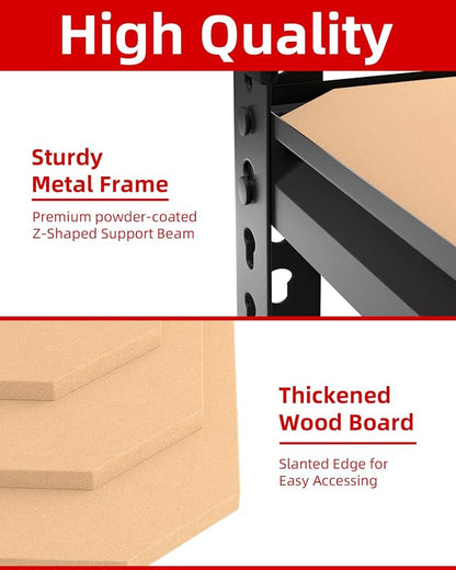 PrimeZone Heavy Duty Garage Storage Shelves - Image 6