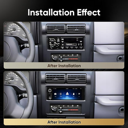 6.36" Single DIN Car Stereo - Image 2