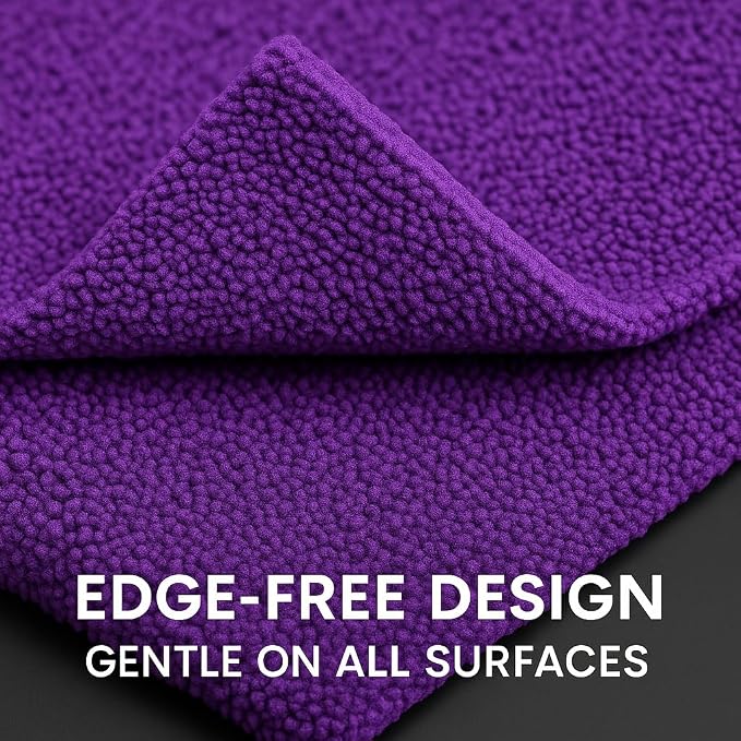 4 Pack Pak Details Edgeless Microfiber Towels - Image 2