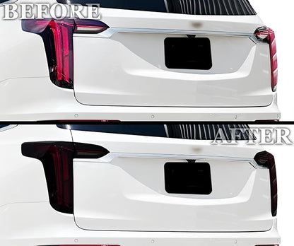 BOGAR TECH DESIGNS Precut for Cadillac XT6 2020-2025 Full Headlight Taillight - Image 4
