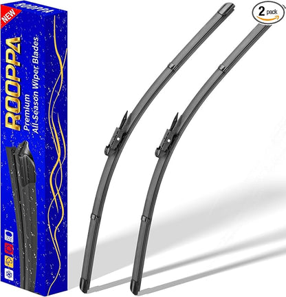 2 wipers Replacement for Toyota Tundra 2007-2020 Toyota Sequoia 2008-2020 by ROOPPA
