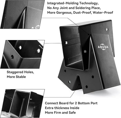 Heavy Duty Swing Sets Brackets Including 2 Black A-Frame Swing Set Brackets and - Image 2