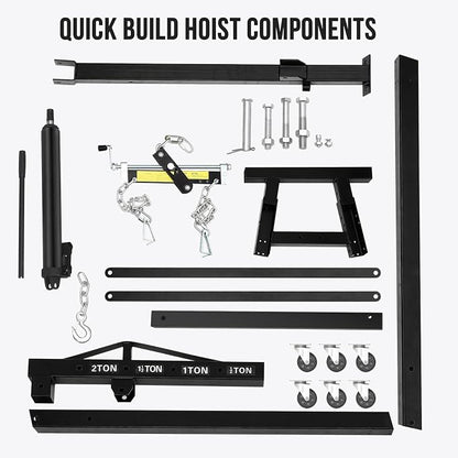 2 Ton Hydraulic Engine Hoist - Image 7