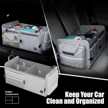 LIBZAKI Car Trunk Storage Organizer - Image 7