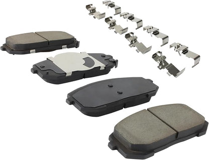 Premium Ceramic Front Brake Pads Compatible - Image 2