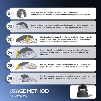 10 Layers SUV Car Cover Custom Fit - Image 7