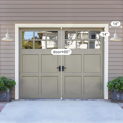14 Inch Dome Outdoor Gooseneck Barn Light Fixture - Image 5