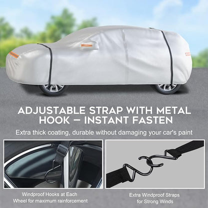 Waterproof SUV Car Cover: 6-Layer Protection from Rain, UV & Dust - Image 5