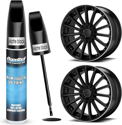 Matte Black Rim Touch Up Paint by aqootbul