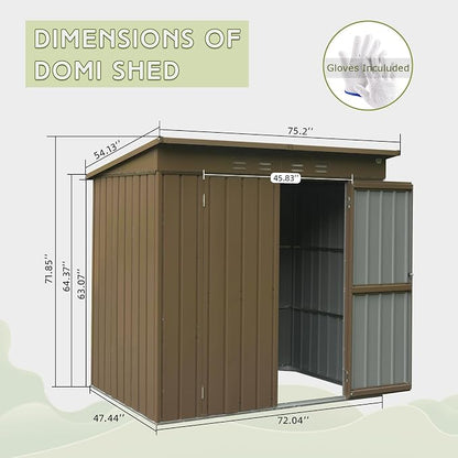 IKERY Metal Storage Shed - Image 7