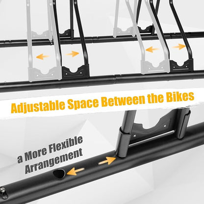 CyclingDeal Bike Rack Floor Parking Bike Stand - Image 4