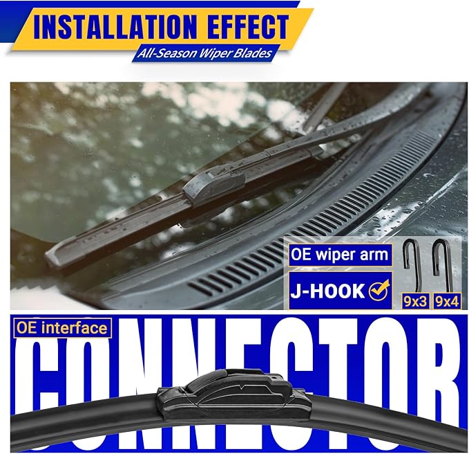 3 Wiper Blades Replacement for Subaru Legacy & Forester & Outback - Image 3