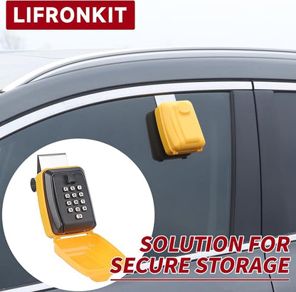 Car Key Lock Box, Car Window Lock Box Wall Lock Box, Sturdy Waterproof Security - Image 7
