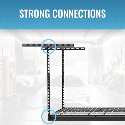 2-Pack 4 x 8 MonsterRax Overhead Garage Storage Rack, Ceiling Racks - Image 4