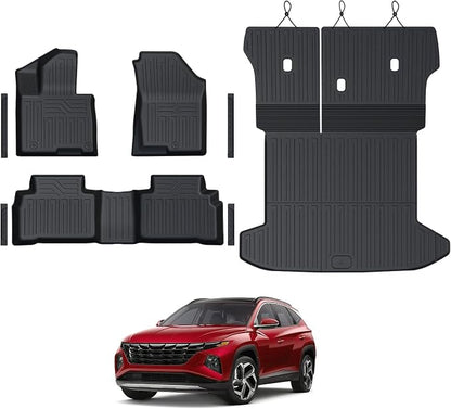 Floor Mats Set for 2022-2025 Hyundai Tucson Gas, Full Coverage All Weather by GALVAGNITE