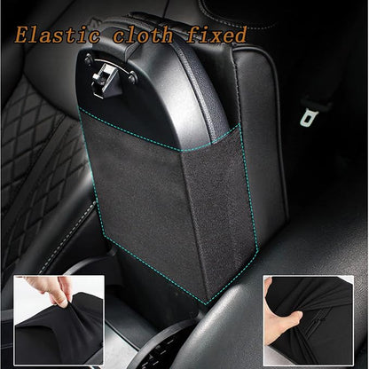 Car Center Console Cover, Memory Foam Car Armrest Cover, Middle Organizer Elbow - Image 5