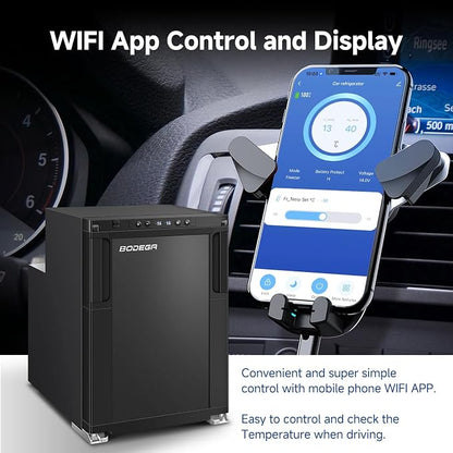 BODEGA [Upgraded 12 Volt Refrigerator, RV Refrigerator APP Control, 45L RV - Image 4