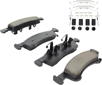 Premium Ceramic Front Brake Pads Compatible - Image 2