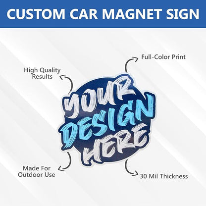 Custom Car Magnet Signs For Businesses - Image 3