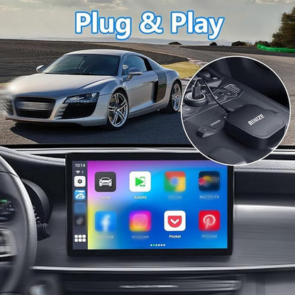 BINIZE CarPlay Ai Box 2.0 Wireless CarPlay/Android Auto - Image 8