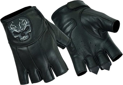 Daniel Smart Men's Motorcycle Leather Gloves by DanielSmart