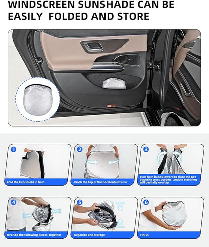 Custom Fit Tundra 2021 Windshield Sun Shade Window Sunshade - Image 4