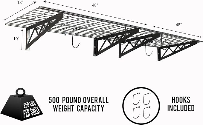 SafeRacks Wall Shelves - Image 5