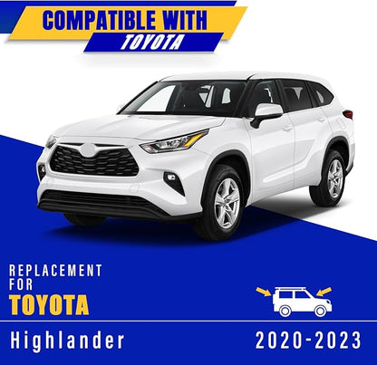 3 wipers Replacement for 2020-2022 2023 Toyota highlander, Windshield Wiper - Image 5