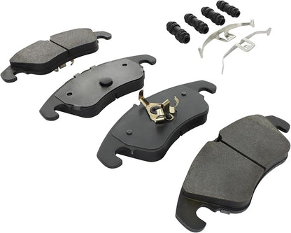 Premium Semi-Metallic Front Brake Pads Compatible - Image 2