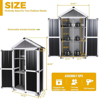 Outdoor Storage shed Small Storage shed - Image 4